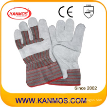 Industrial Safety Cowhide Split Fll Palm Leather Work Gloves (11004)